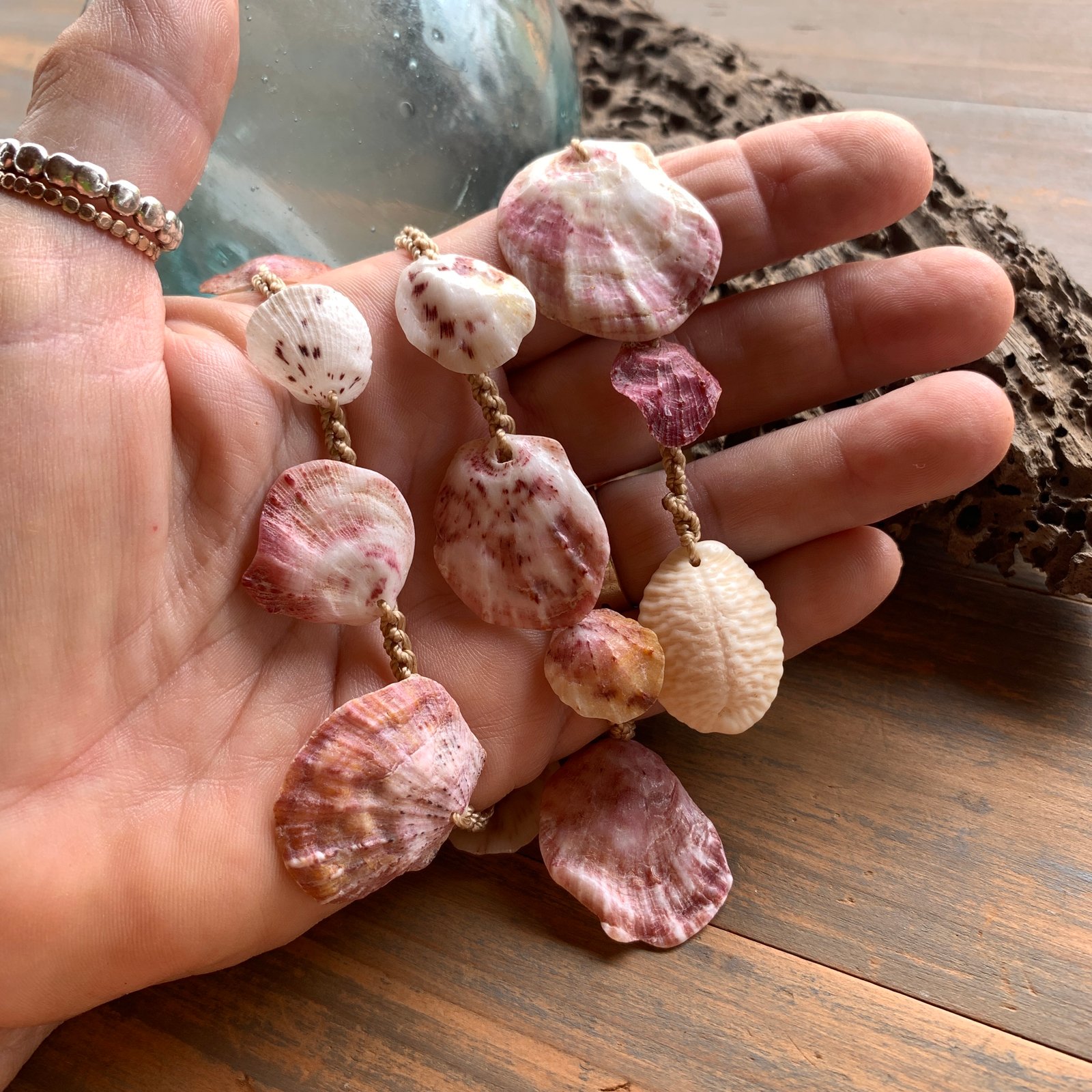 Pink shell sale jewelry