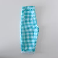 Image 4 of EZ trousers- blue gingham