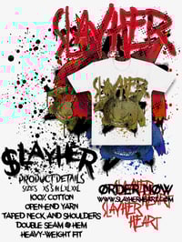 Image 1 of Yellow Slayher World Tee (White) 