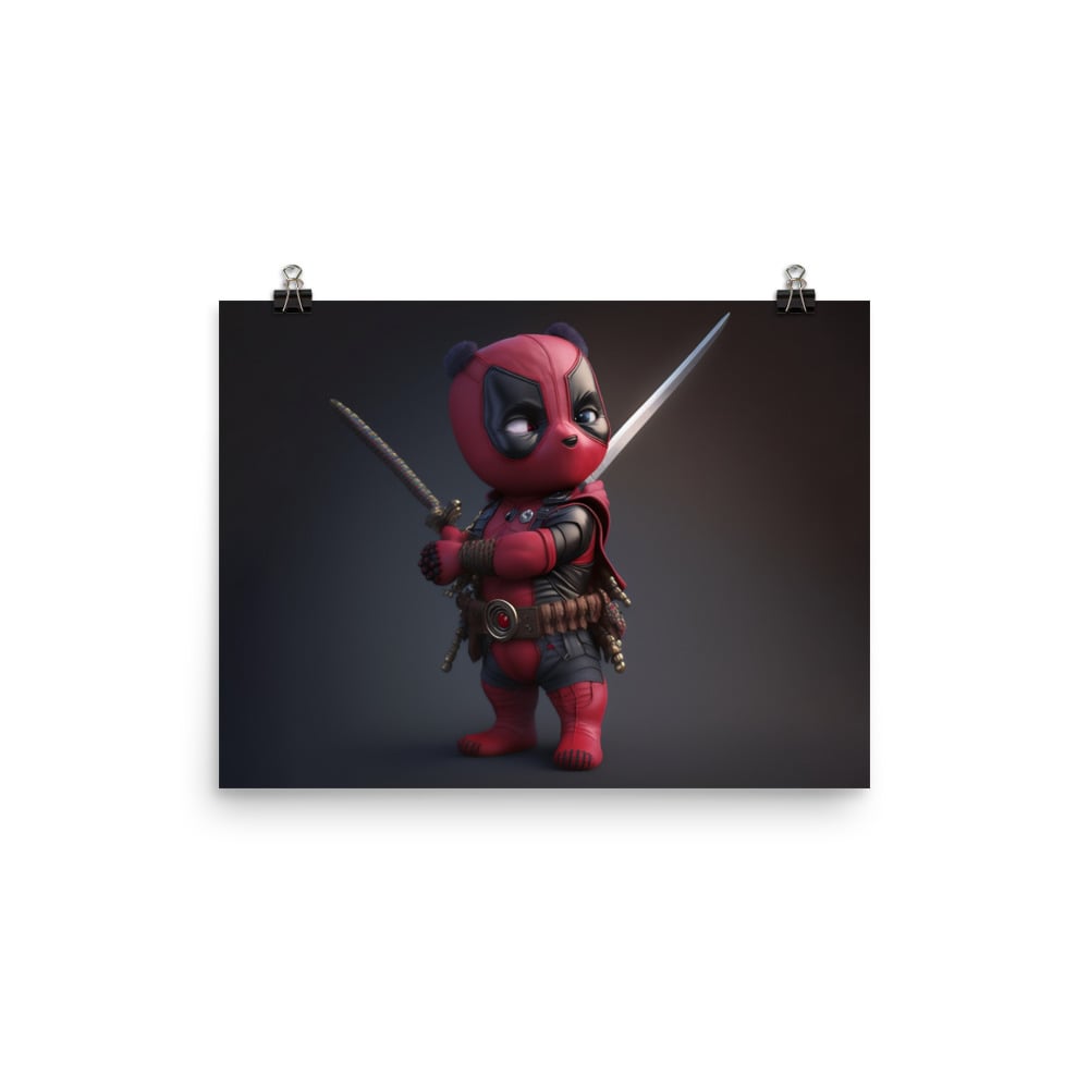 Deadpool Chibi - 3D model by DMart (@DMartPro) [94f3100]