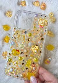 Image 1 of Yellow Junk/Charm Phone Case