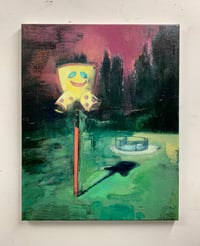 Image 2 of Painting / maleri / "ISLANDS BRYGGE – Malerdrømme og Tankestreger – HF Sønderbro"