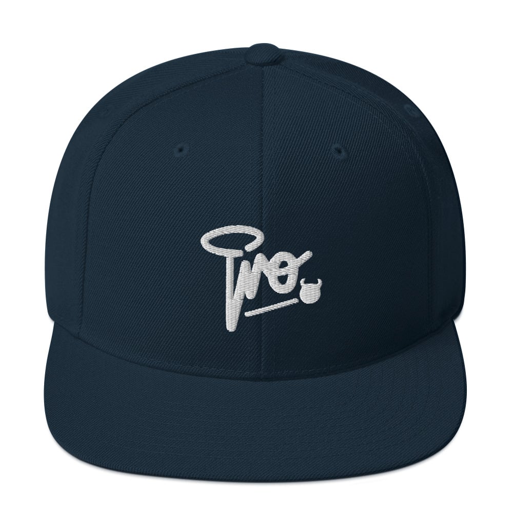 Image of Classic Signature Snapback | Dark Navy