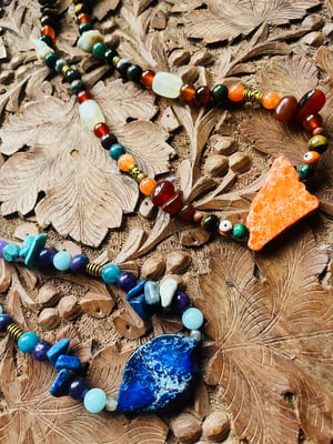 Image of Agate prayer beads 