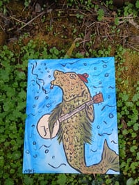 Image 2 of Fish Playing Banjo 