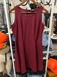 Image 1 of H & M dress cranberry