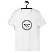 Image of White Paper Plane & Simple Tee