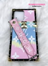 Pink Louis Vuitton Apple Watch Band 