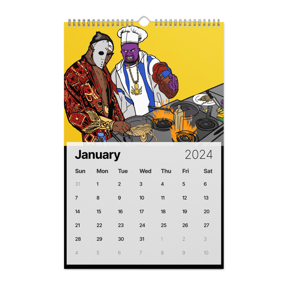 Image of 2024 Nanlib Art Calendar