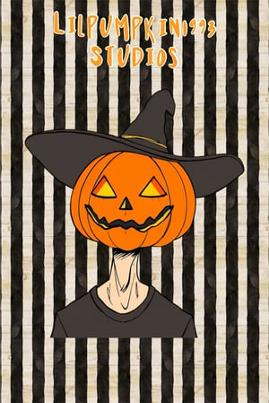 Image of Acrylic Pumpkin Jack Pin