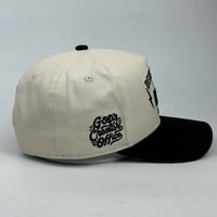 Image 2 of White&Bkack Deus Magnus Cap