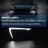 Image 3 of LED DRL FOG LIGHTS TESLA MODEL 3 ONLY 2018-2023 (NO HIGHLAND TESLA 2024+)