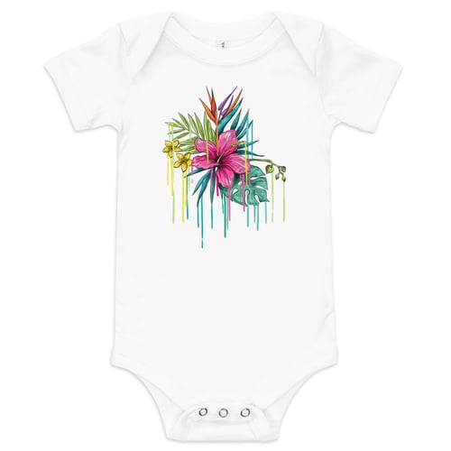 Image of Baby floral Bodysuit -Single