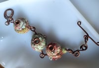 Image 3 of Handspun Coil Link Bracelet