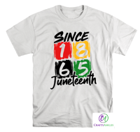 Image 1 of Juneteenth T-shirts