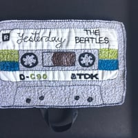 Image 2 of The Beatles - sewn cassette tape - Yesterday