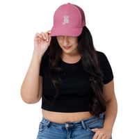 Image 5 of LA Butterfly Embroidered Trucker Cap