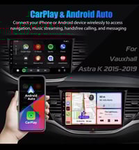 Image 2 of Vauxhall Astra K 2015-2019 Android CarPlay Headunit Stereo Bluetooth GPS Radio