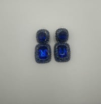 Image 2 of Double Gem earring