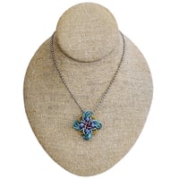 Image 2 of Spring Pastel Bowie Knot Pendant