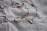 Image 3 of Starburst crystal beaded necklace
