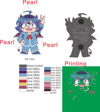 Image 2 of [PRE-ORDER] Demon Iruma Chibi Pin