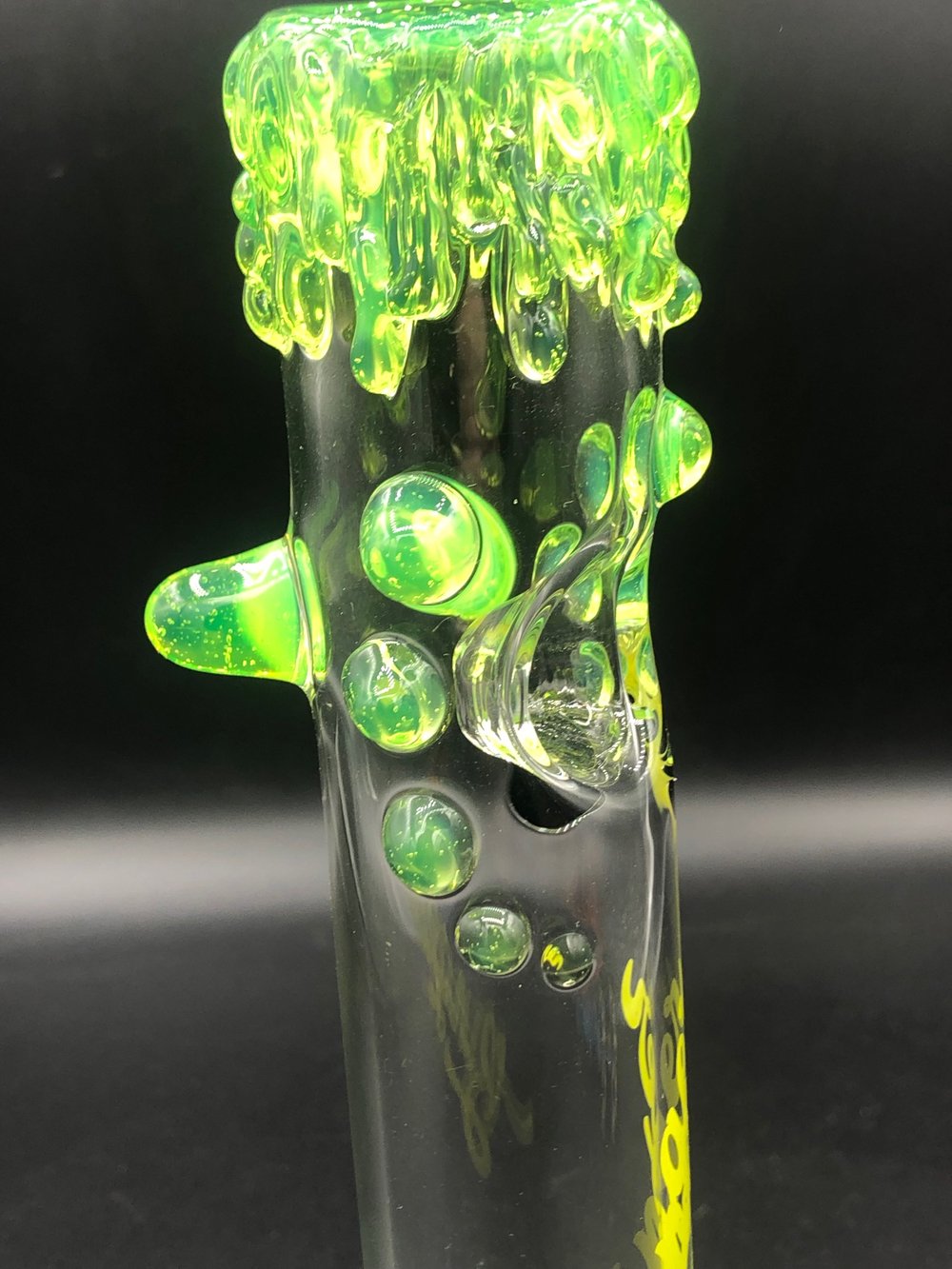 Image of 7 3/4” Green Slyme Steam Roller