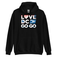 Image 2 of LOVEDCGOGO "US POSTAL" Unisex Hoodie (see color options)