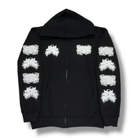 Image 4 of YANDERE CHAINSAW REGURGITATION FACTORY - PULLOVER/ZIP-UP HOODIES
