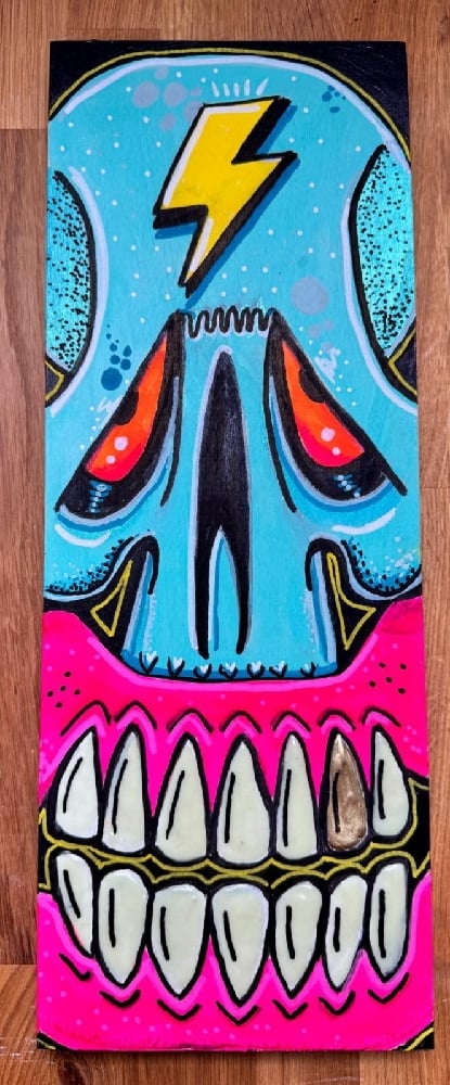 Ice Blue skull