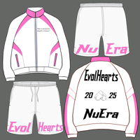 Pink & White Nylon Set