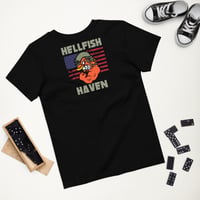 Image 2 of BE Happy Hellfish kids t-shirt 