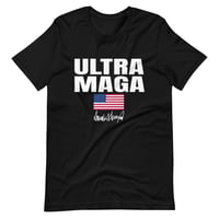 Image 2 of Ultra MAGA Unisex T-shirt, Awakened Patriot, Republican Shirt, Conservative Shirt, Patriot Shirt