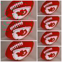 Image 5 of FootBall Silicone Bead 