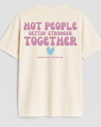 Image 1 of Hot People Gettin’ Stronger Together – Movement Club Shirt Unisex