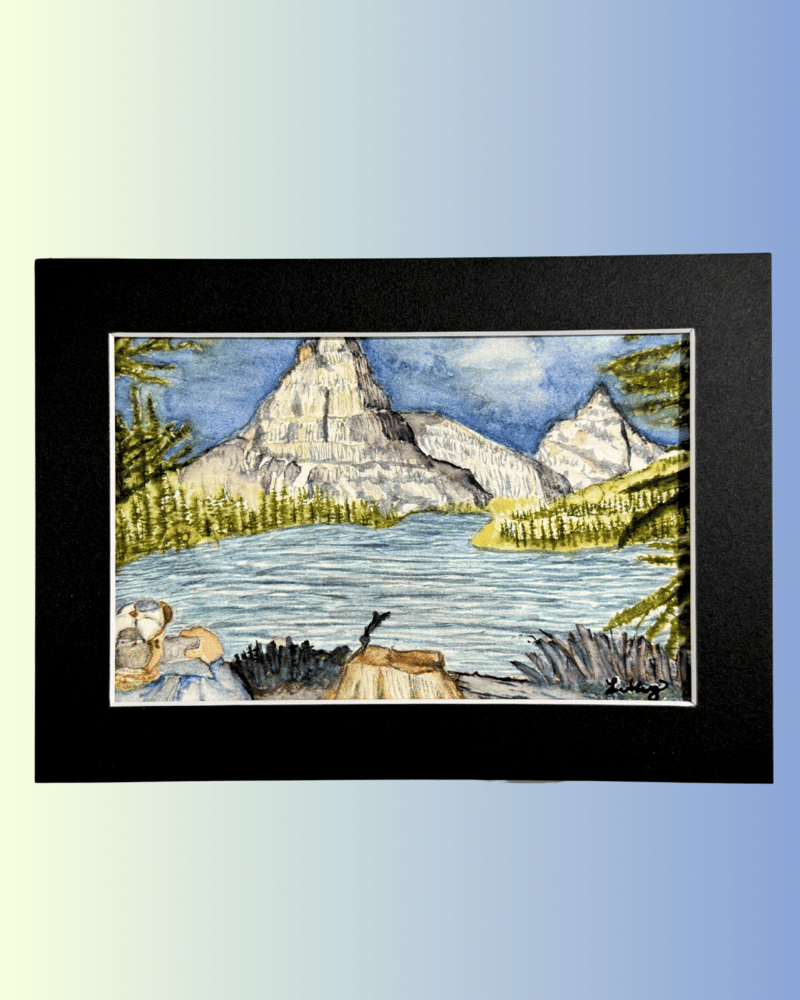 Image of “Admiring The View 1” (2024) - Original Artwork