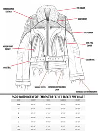 Image 2 of SS26 1/1 ‘Morphogenesis’ Leather Jacket