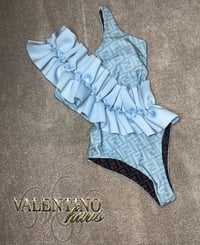 Image 2 of Blue FF Ruffle