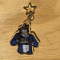 Image 1 of Mr Wolf Keychain
