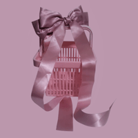 Image 3 of Satin Hair Bow-Long 
