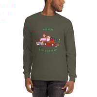 Image 1 of OBE Sleigh the Lottery Men’s Long Sleeve Shirt