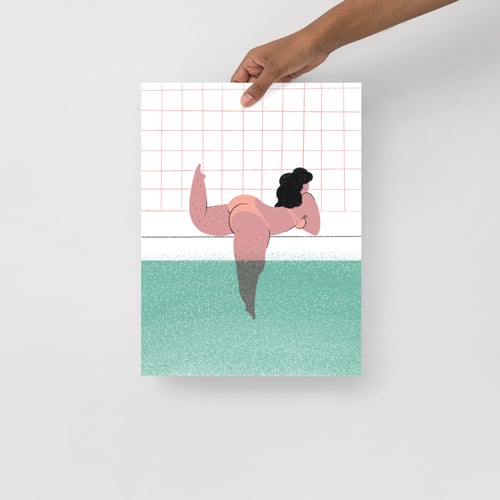 Image of Swimming girl