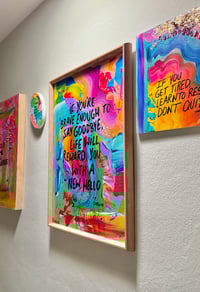 Image 2 of if You’re Brave Enough - Framed and Signed Fine Print