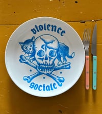 Image 1 of Violence Teller handbemalt 