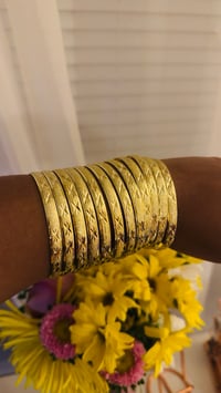 Image 3 of Gold Bangles 