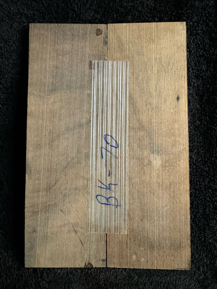 Image of Budget Curly Koa Knife Scales BK-70