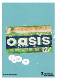 Oasis - Sweets wrapper print