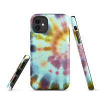 Image 2 of Tie Dye Tough iPhone case - Sunrise