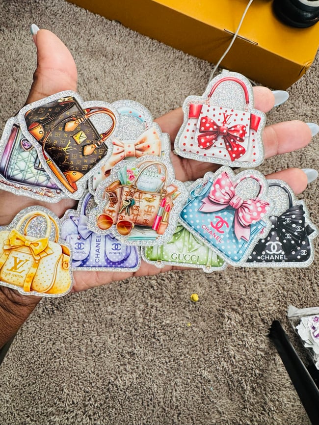 10pcs Acrylic Charms
