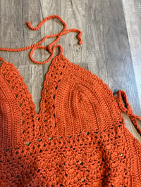 Image 2 of Crochet halter top 